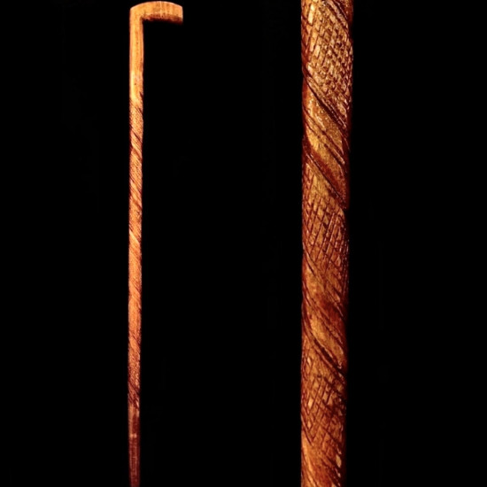 BASTON TALLADO DE MADERA