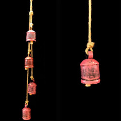 TIRA CAMPANA X4 ROSA NEGRO '20565'