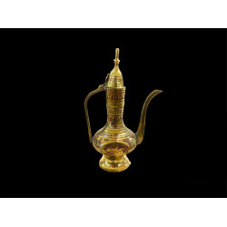 TETERA GRANDE DE BRONCE DECORATIVA