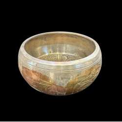 ¡FALLADO! - CUENCO GRANDE TIBETANO DECORATIVO