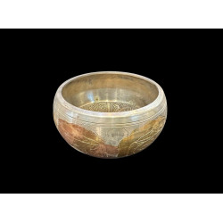 ¡FALLADO! - CUENCO GRANDE TIBETANO DECORATIVO