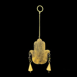 COLGANTE MANO DE FATIMA DORADO 'RD224'