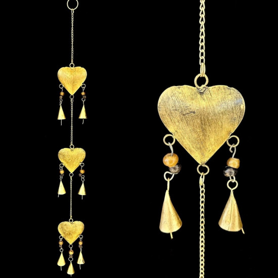 TIRA CORAZON GORDO X3 DORADO 'RD148'