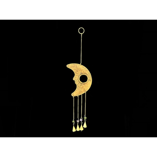 COLGANTE LUNA CON ESPEJO COBRE 'RD104'