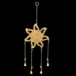 COLGANTE SOL CON OM COBRE 'RD19'
