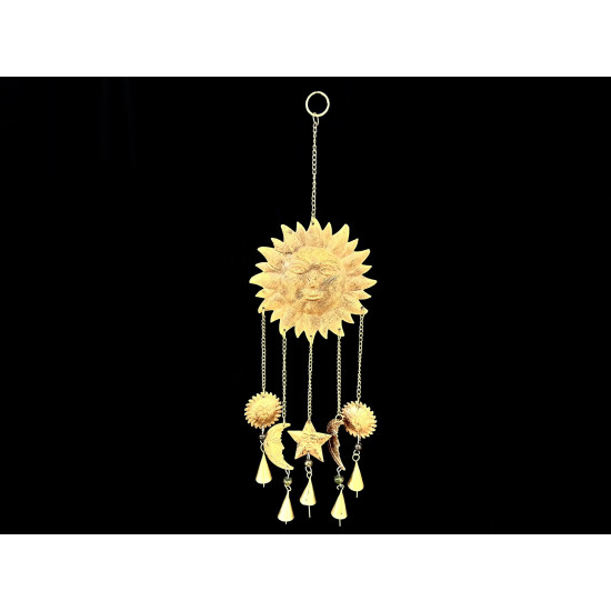 COLGANTE SOL CON 5 COLGANTES COBRE 'RD87'