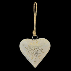 COLGANTE CORAZON BLANCO '20523 W'