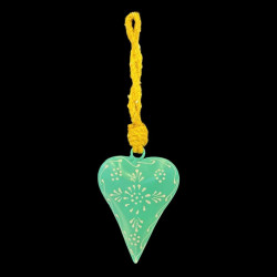 COLGANTE CORAZON TURQUESA '18816 TQR'