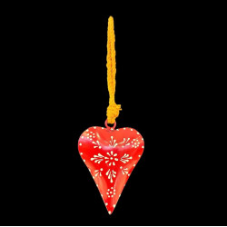 COLGANTE CORAZON ROJO '18816 R'