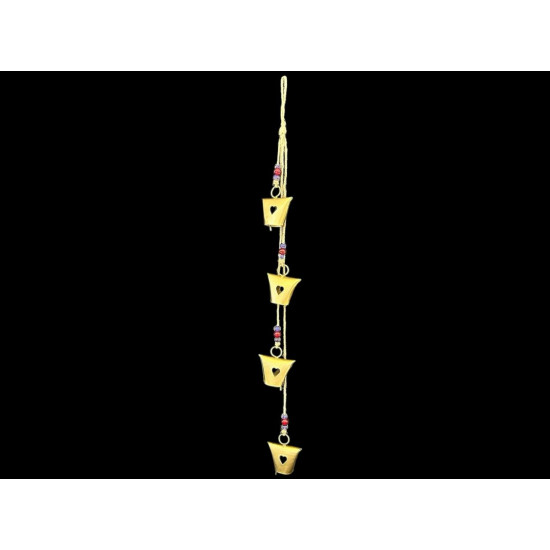 TIRA X4 CAMPANAS CON CORAZON '19578'