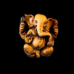 GANESHA SIMIL MADERA 10CM '1827'