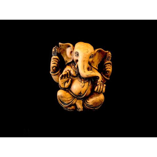 GANESHA SIMIL MADERA 10CM '1827'