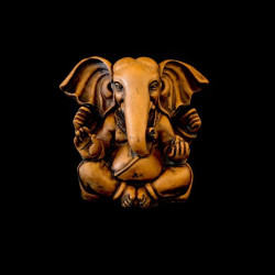 GANESHA SIMIL MADERA 13CM '1828'