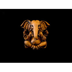 GANESHA SIMIL MADERA 13CM '1828'