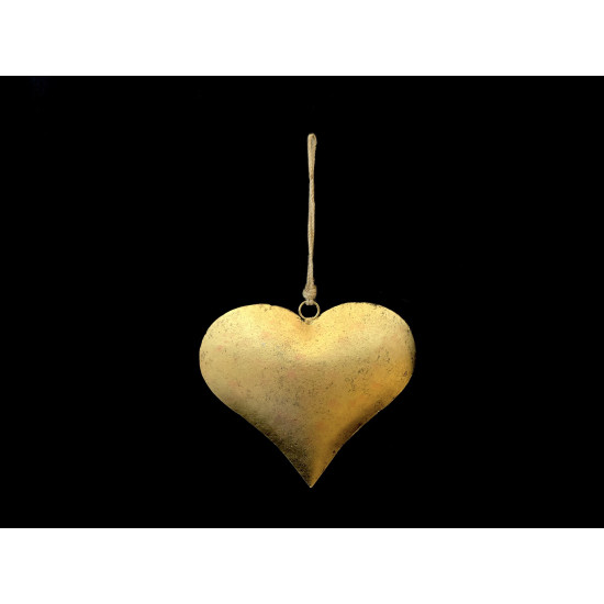 COLGANTE CORAZON DORADO '21844 A'