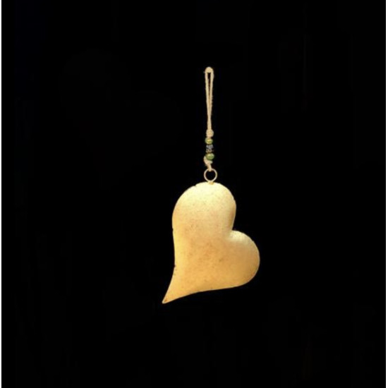 COLGANTE CORAZON DORADO '19843 B'