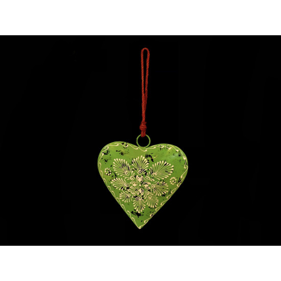 COLGANTE CORAZON VERDE 'A' '20480'