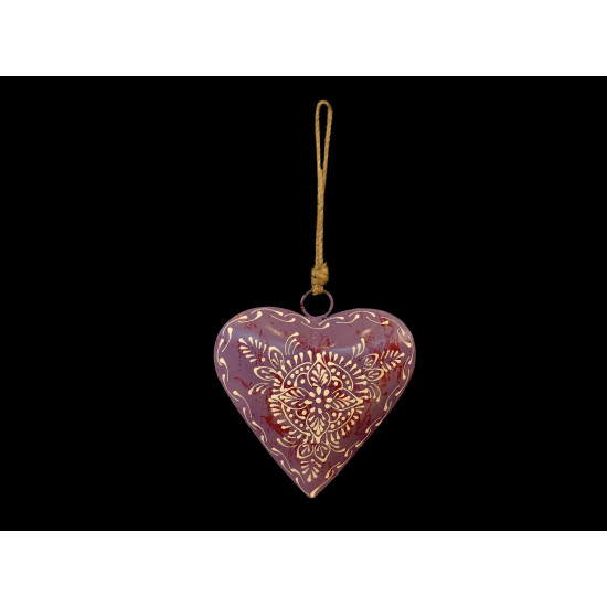 COLGANTE CORAZON LILA '20523 L'