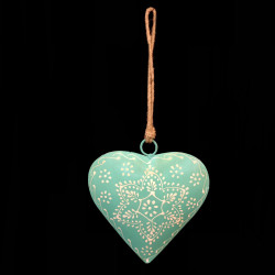 COLGANTE CORAZON TURQUESA '20523 TU'