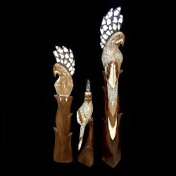 PAPAGAYOS DE 1 METRO SET X3