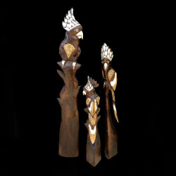 PAPAGAYOS DE 1 METRO SET X3