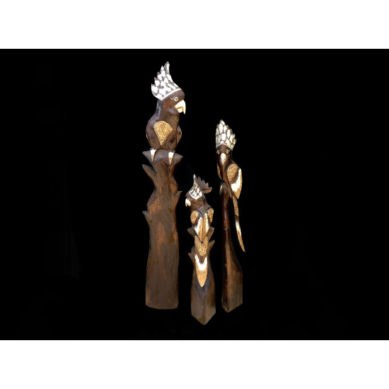 PAPAGAYOS DE 1 METRO SET X3