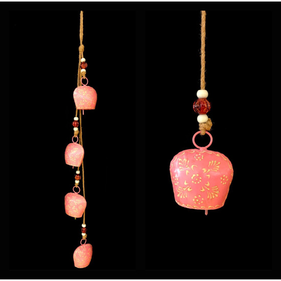 TIRA X4 CAMPANAS ROSA '21704'