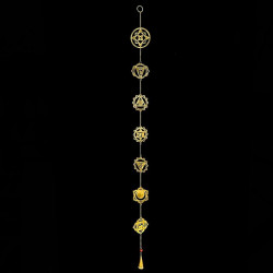 TIRA SIETE CHAKRAS DORADO 'RD11'