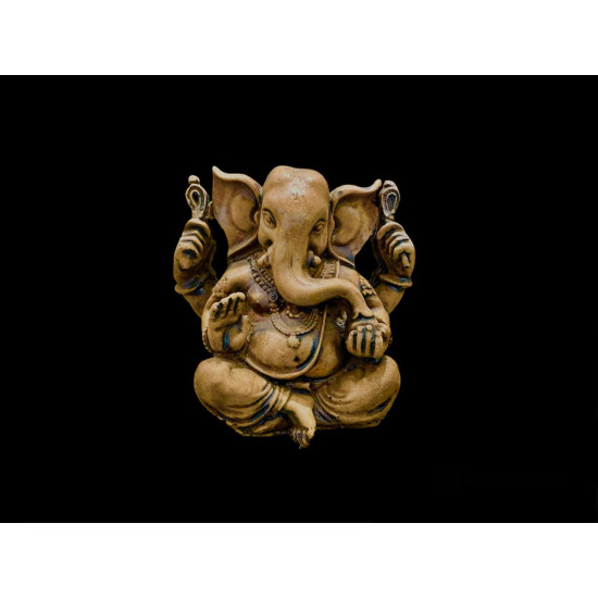 GANESHA SIMIL MADERA 13CM '1833'