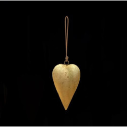 COLGANTE CORAZON DORADO '19803 C'