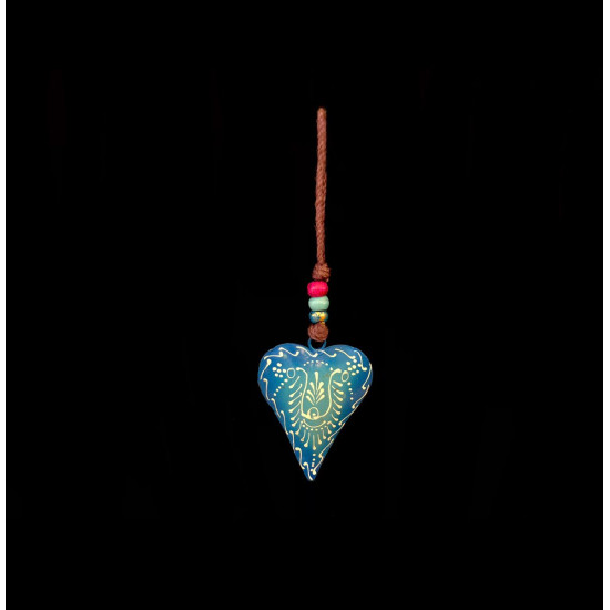 COLGANTE CORAZON AZUL '17477'