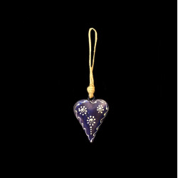 COLGANTE CORAZON AZUL '18816 B'