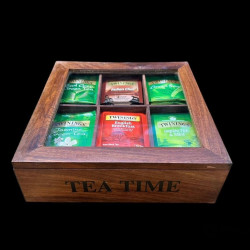 CAJA DE TE GRANDE DE MADERA 'CMG'