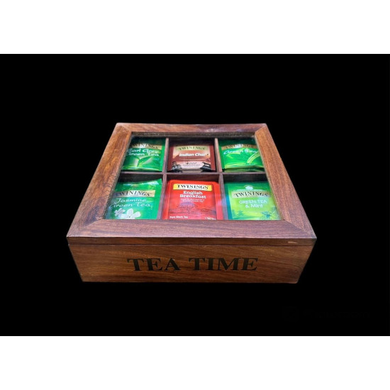 CAJA DE TE GRANDE DE MADERA 'CMG'