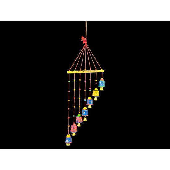 COLGANTE BAMBOO CAMPANITAS ESCALERA X7 'SAM6'