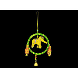 COLGANTE ARO+ELEFANTE GRANDE 'SAM15'