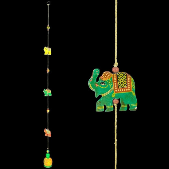 TIRA DE MADERA ELEFANTE+CAMPANA '1804'