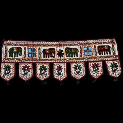 TORAN BANDERIN BORDADO CHICO 'SAM40'