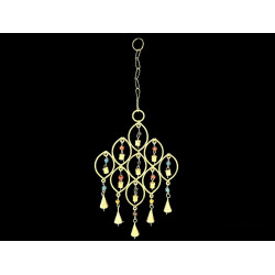 COLGANTE LAMADOR AROS CHICO DORADO 'RD18'