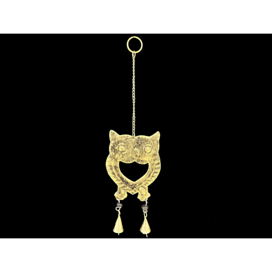 COLGANTE BUHO DORADO 'RD36'