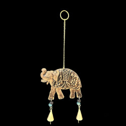 COLGANTE ELEFANTE COBRE 'RD37'