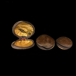 MONEDERO DE COCO SET X3