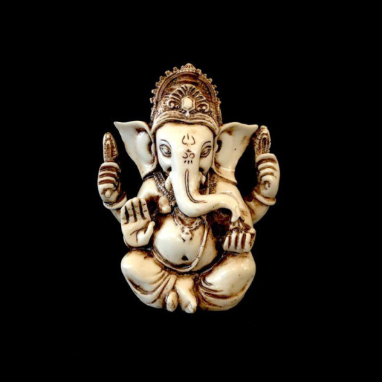 GANESHA BLANCA 12CM 'SM08'