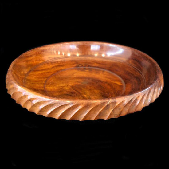 PLATO DE MADERA NRO 6