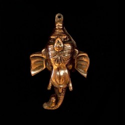 MASCARA GANESHA DE BRONCE NRO 2