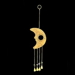 COLGANTE LUNA CON ESPEJO COBRE 'RD104'