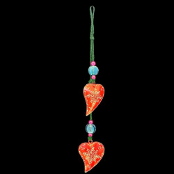 TIRA X2 CORAZON ROJO '21889 R'