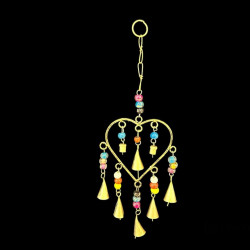 COLGANTE CORAZON CHICO DORADO 'RD30'