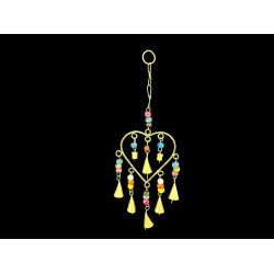 COLGANTE CORAZON CHICO DORADO 'RD30'