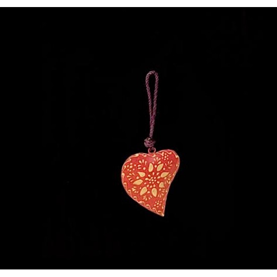 COLGANTE CORAZON ROSA '21511 P C'